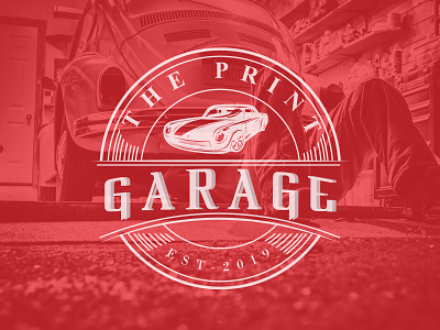 Garage Logo branding design circle logo design a logo garage logo geomatric shape logo graphics design illustration logo logo design modern logo monogram logo typography vector art logo