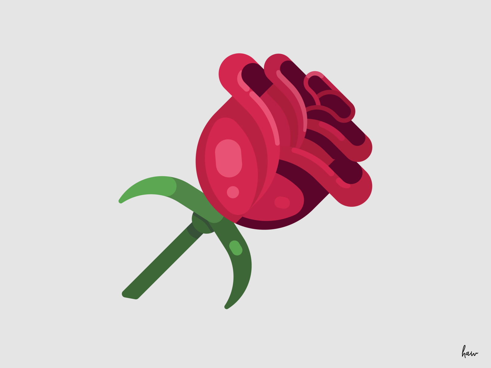 Adobe Illustrator Challenge Rose By Haryo A Wicaksono On Dribbble Adobe Illustrator Challenge Rose By Haryo A Wicaksono On Dribbble