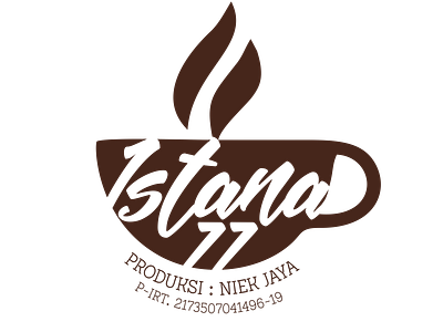 Istana77 Logo branding coffee design flat icon logo portfolio product branding shop shop logo vector