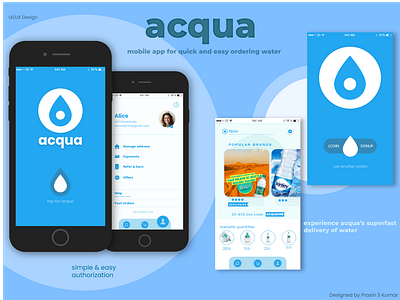 ACQUA - water delivery app