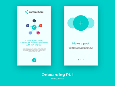 Daily UI 023 - Onboarding