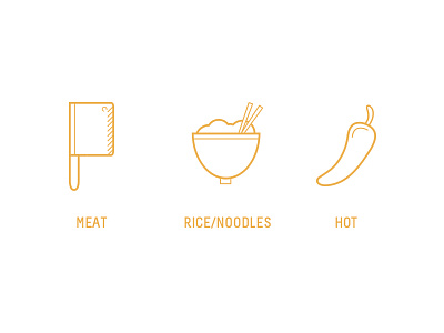 Food Icons for Southeast