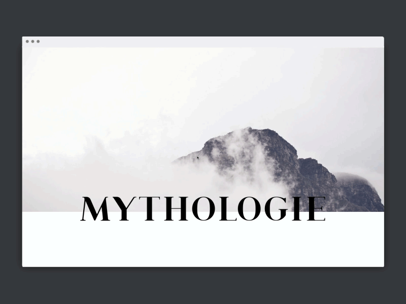 Mythologie Website animation brand design elegant hand cream logo modern ui ux web