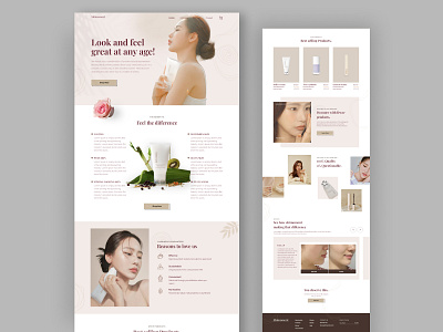 Home page design