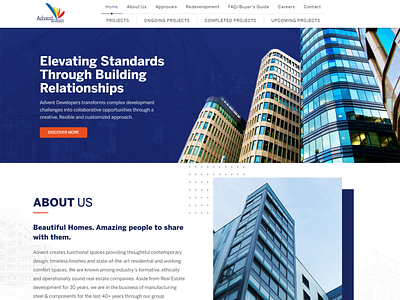 Real Estate and Developers Website By Kazi Solutions elementor elementor theme builder homepage landing page landing page design photoshop web development website design wordpress wordpress website design
