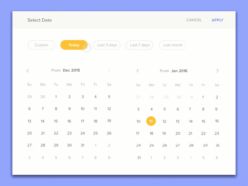Calendar Date Selection calendar date free mobile payment selection sketch ui ux web