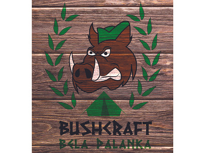 Bushcraft logo adobe illustrator adobe photoshop