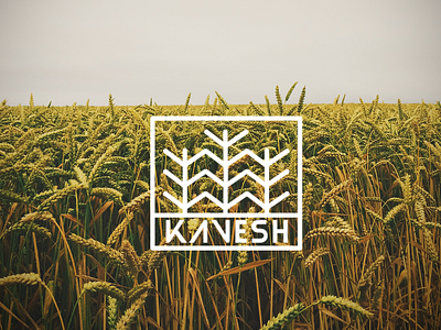 Kavesh Logo Concept agriculture branding flat logo logo design logodesign minimal ui
