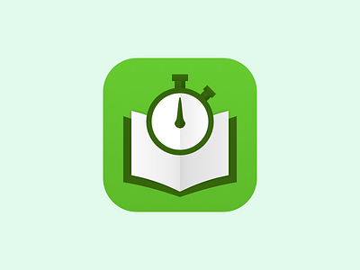 Final Blurr Icon app apple blurr book icon ios ios 7 iphone speed read speed reader stopwatch