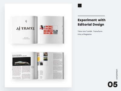 Experiment with Editorial Design aj tracey dina5 editorial art editorial design grime layouts magazines music urban
