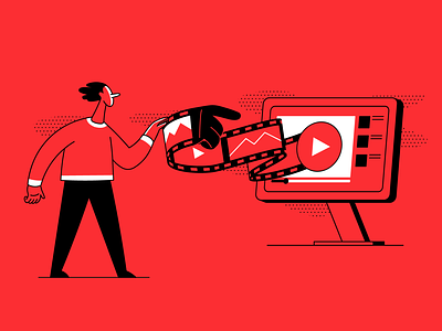 Youtube Vector Art designs, themes, templates and downloadable graphic elements on Dribbble
