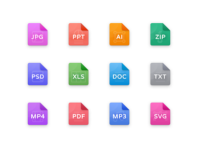 Freebie: File Icons dashboard design essentials figma file types files free icon icon pack icon set icons icons set types ui ui design ux design