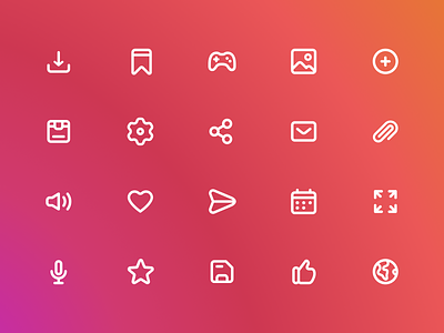 Simplori Outlined Icons
