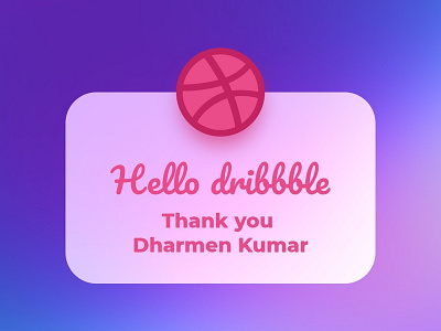 Hello Dribbble