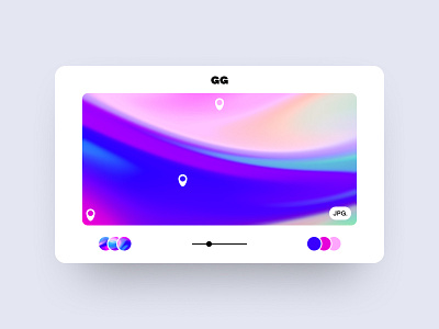 GG (Gradient Generator) app app design background design figma gradient jpg