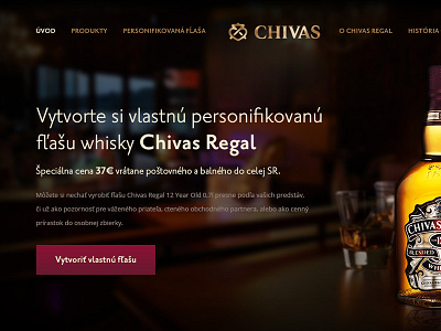 Chivas Regal Slovakia Website