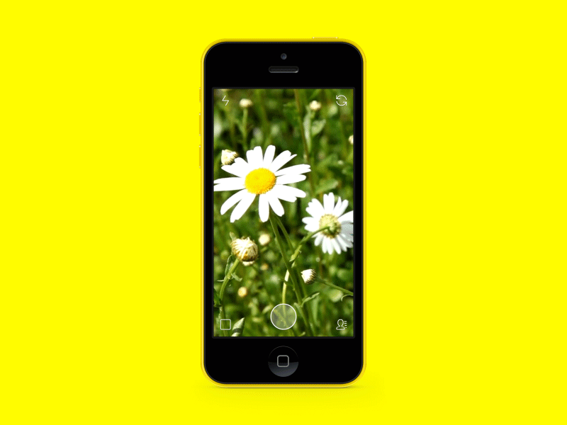 Snapchat Design Improvement Idea animation capture concept list live background snapchat video background yellow