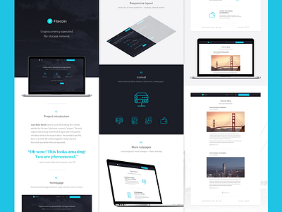 Filecoin on Behance