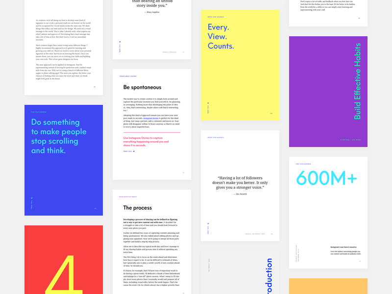 The Perfect Grid - Preview [PDF] by Ales Nesetril on Dribbble