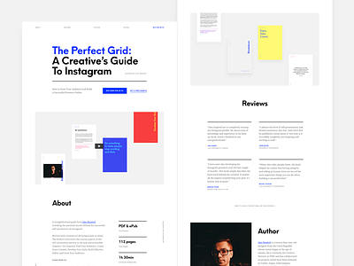 The Perfect Grid - Website ales nesetril book creative guide ebook how to guide instagram instagram ebook pdf ebook self promotion the perfect grid