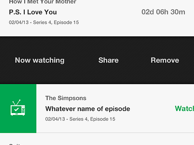 Download Showminder - Reminder for TV shows app idea by Ales ...