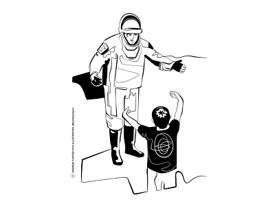 Evening Sketches: Astronaut and Boy