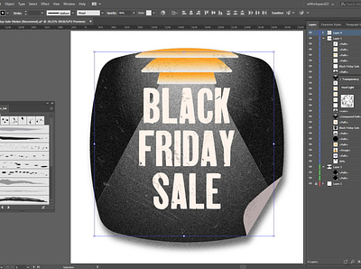 In studio today: experiments with vector textures in Illustrator black black friday black friday sale brush danish design gradient ink lamp light minimalism pattern sale sticker stipple textures vectors waterccolor