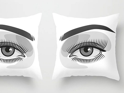 Eyes, Pillows Decoration Design