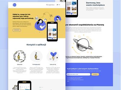 landing page