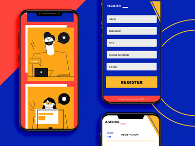 mobile meetup ui/ux