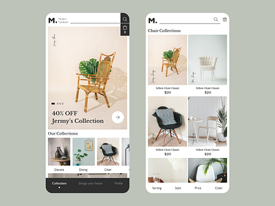 Furniture App Concept 🛋