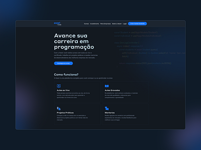 Landing Page - Awari Code ui