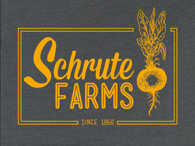 Schrute Farms t shirt the office