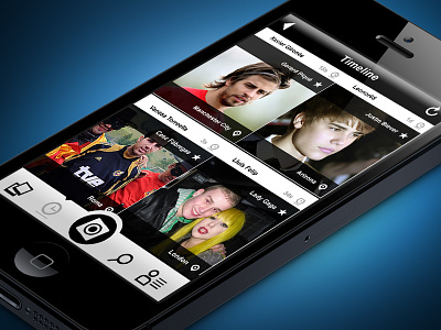 UI / Paparazzit APP app design icon mobile paparazzit phone ui