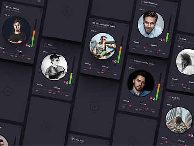 Music App - Juplin (Black Edition) app design figma interface music music app music player musician ui ux web