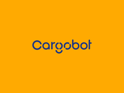 Cargobot™. Digital Branding. blue concept conceptual digital empowerment engagement fresh fresh design friendly fun geometry global illustration logystics millenial movement shipper trucker yellow yellow logo