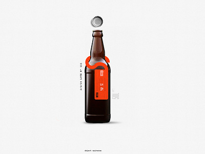 Mutisia™. Craft Beer Branding. beer beer bottle concept flower label logo natural orange packaging snake