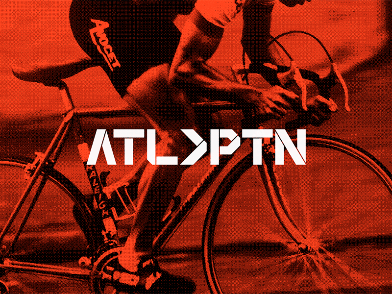 ATLPTN™ Sports Branding animation bike black branding concept graphicdesign logodesign orange orange logo race ride speed