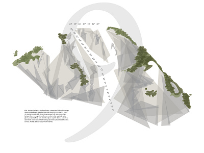 Calendar 2018. - September abstract calendar design hiking illustration mountain nature project september triangle
