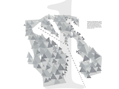 Calendar 2018. - January abstract calendar design hiking illustration january mountain nature project snow triangle vector