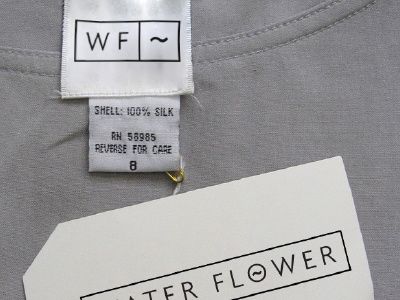 water flower brand concept brand development clothing flower premium rebranding water women