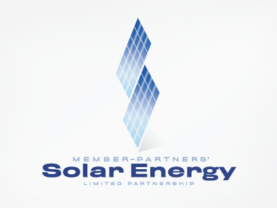 Solar Energy Partnership blue logo panel s solar