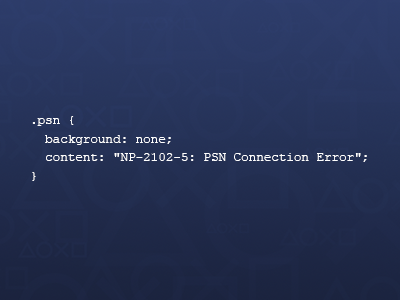 PSN Status css fun rebound playstation