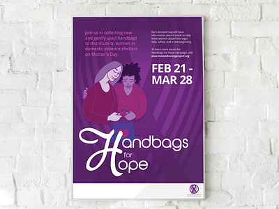 Handbags for Hope Illustration & Poster Design