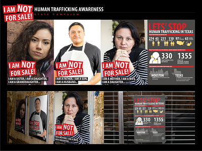 Human Trafficking Awareness Campaign design graphic design poster art