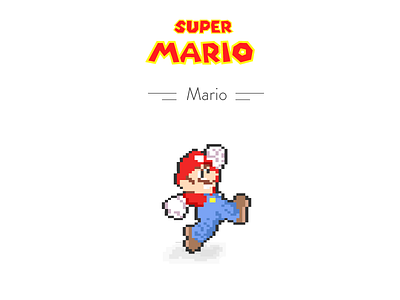 8-bit Mario 8 bit mario