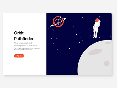 Orbit Pathfinder - Landing Page