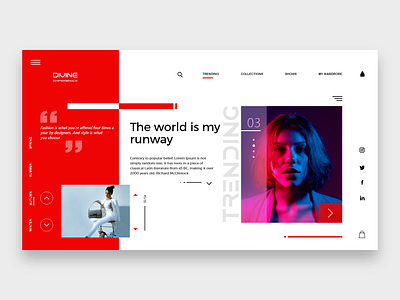 Divine Experience Webpage Concept branding clothing brand design fancy fashion blog fashion brand landing page landing page concept typography ui ux uxui web design webpage website