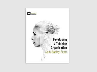 Developing a Thinking Organisation cover graphic design magazine