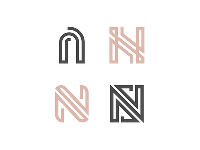 Daily Alphabet #N alphabet daily explorations letter mark n negative outlines